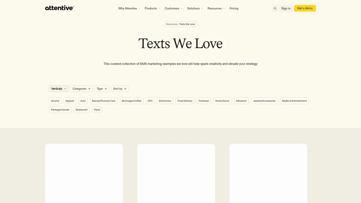 Preview of Attentive Texts We Love