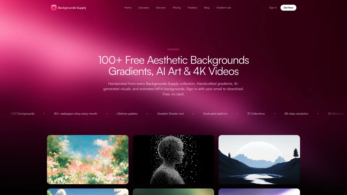 Preview of Backgrounds.supply freebies