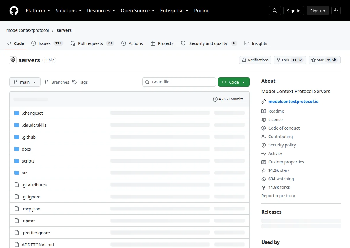 Preview of MCP reference servers