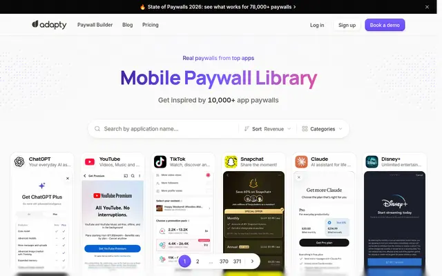Preview of Adapty Paywall Library