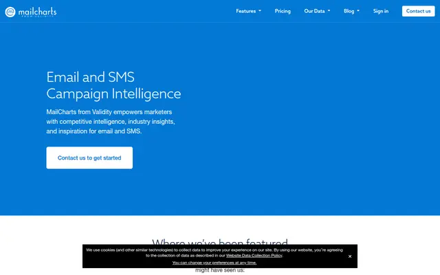 Preview of MailCharts