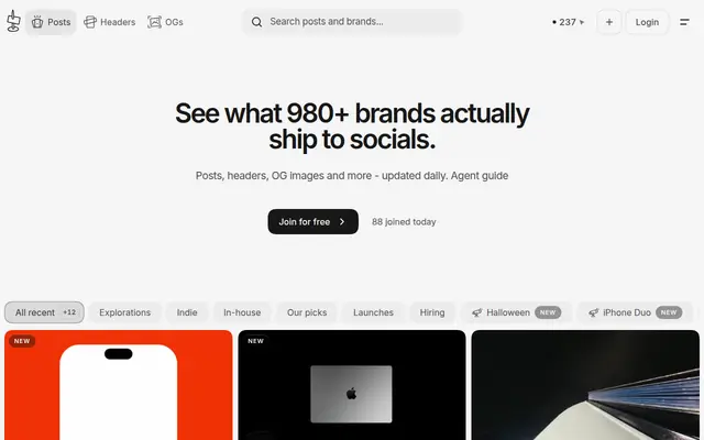 Preview of posts.design