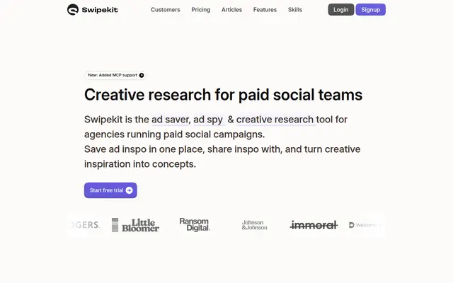 Preview of Swipekit